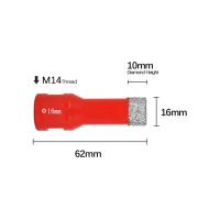 Marbre de tuile de porcelaine de peu de noyau de perceuse de diamant de 25mm utilisant