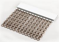 Taille à chaînes en aluminium du rideau en porte de décoration de couloir 2.2m