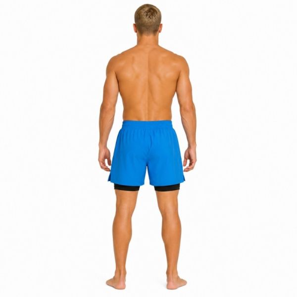 Lightweight Dual Layer Grappling Shorts Unisex Muay Thai BJJ Workout Sports Wear