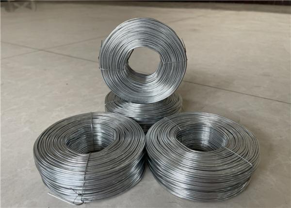 18ga Sliver Soft Annealed 350mpa Galvanized Rebar Tie Wire Carbon Steel