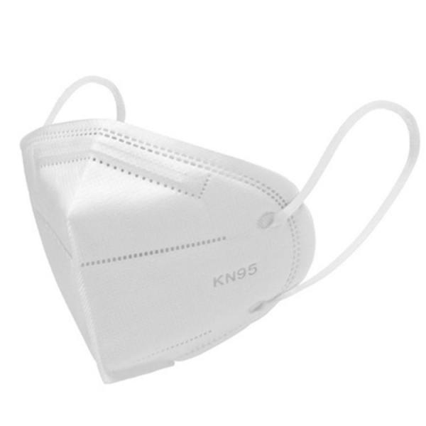 3D KN95 Valved Face Mask Odourless With Extra Long Aluminum Nose Piece