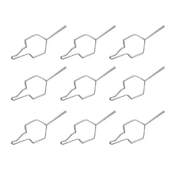 Une cravate Kobayashi pour les fournitures orthodontiques. Des fils de ligature orthodontique de précision. Des produits orthodontiques et des accessoires orthodontiques. Une solution de stabilisation sécurisée des supports.