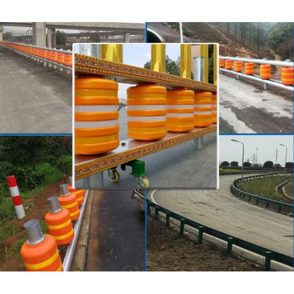 Roadway Safety Highway Barrier Crash Rolling Guardrail Roller Barrier