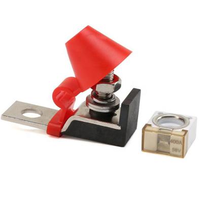 Bloco terminal do fusível da bateria do parafuso prisioneiro M10 para auto 300A 58Vdc