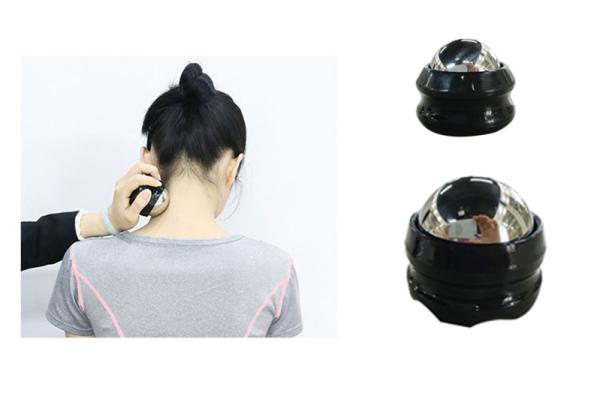 Black Dia32mm Stainless Steel Massage Ball Ice Cooling Roller Ball