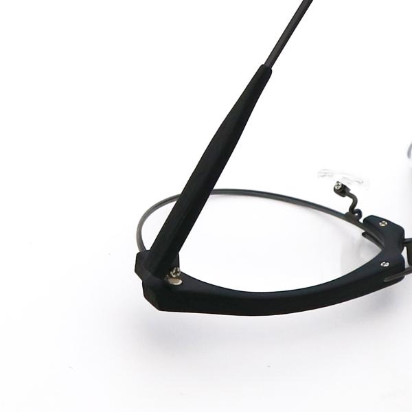 Temple Adjustable Imitation Wood Acetate Optical Glasses MR 15144