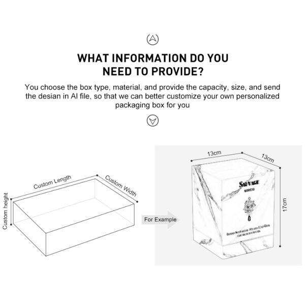Recyclable Handmade Gift Packaging Box Cardboard Candle Gift Box Packaging With Lid