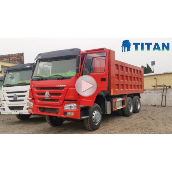 TITAN 6x4 Second Hand Howo Dump Truck | Used Howo Trucks for Sale in Tanzania