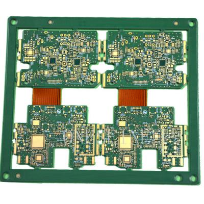 OEM Rigid Flex PCB Board 4mil-12mil Copper Clad Assembly