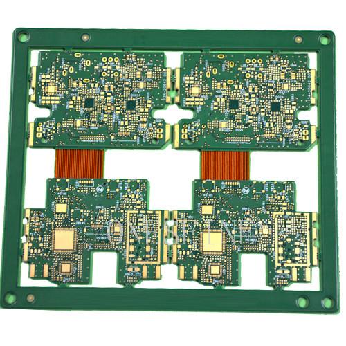 OEM Rigid Flex PCB Board 4mil-12mil Copper Clad Assembly