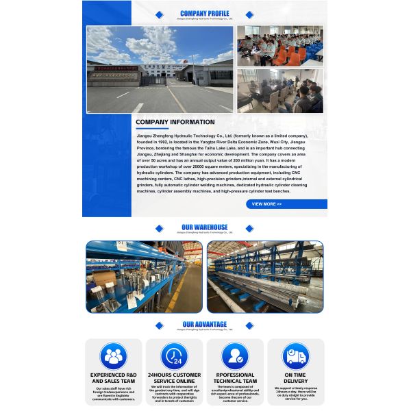 Long Stroke High Tonnage Custom Engineered Telescoping Cylinder Hydraulic For AWP Crane