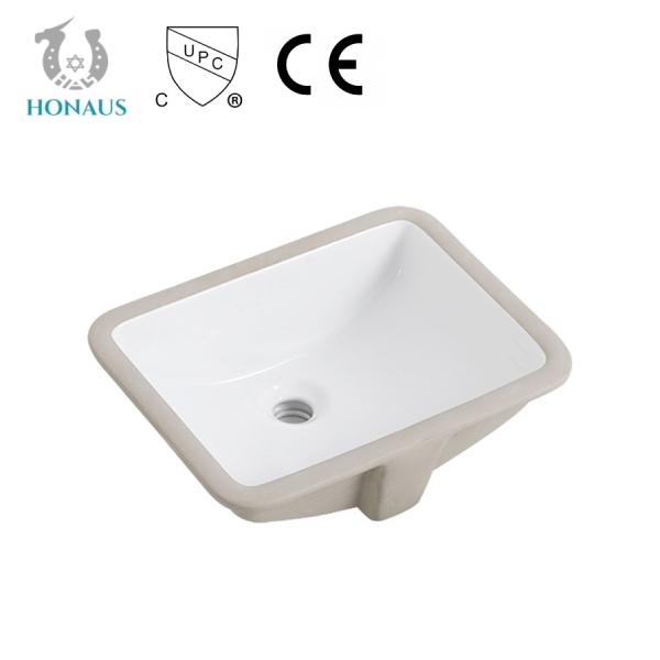 UPC Cross Border Bathroom Inset Basin Undermount With Overflow
