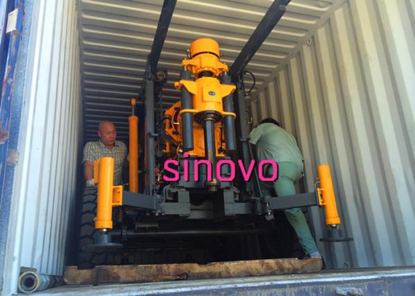 Water well and Core Drilling rig XYT-200 Depth 280m Max Drilling Diameter 380mm trailer or crawler type
