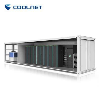 Baixo PUE Containerized refrigerar e poder integrados solução de Data Center IDC