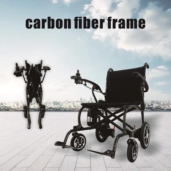 CARBON FIRBER WHEELCHAIR Electric Power Wheelchair Modern Luxe Folding Electric Wheelchair