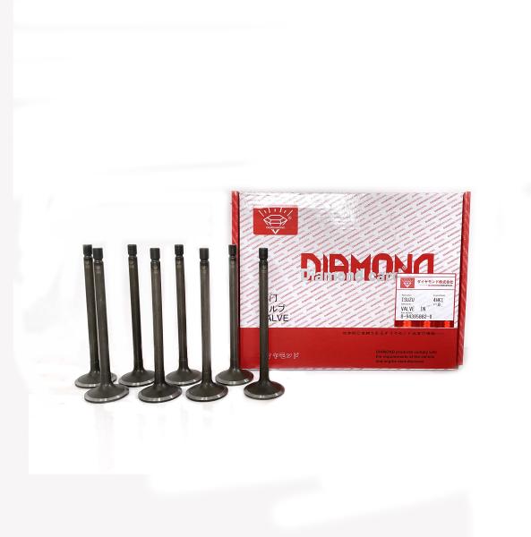 8-94395882-0 8-97209876-0 ISUZU Engine Parts Engine Exhaust Valve For 4HK1 6HK1