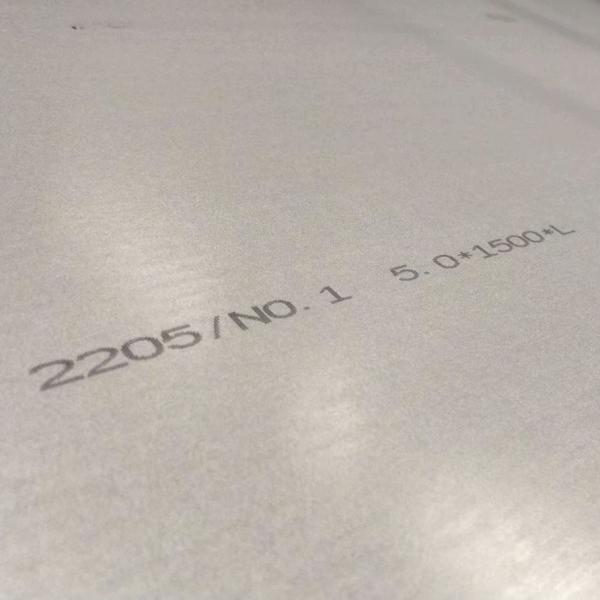 ASTM A790 2205 Chapa de aço inoxidável 1000-8000 mm Resistividade de comprimento