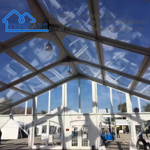 Easy To Install Outdoor Tent Aluminum Alloy Large Wedding Exhibition Heavy Duty Marquee Tent