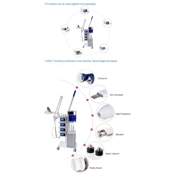 Машина 7 красоты лицевой красоты ODM OEM многофункциональная в 1