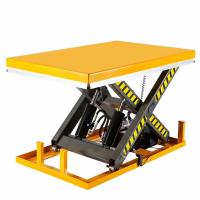 Stationary Scissor Lift Table Hydraulic Fixed Scissor Lift For Transportation