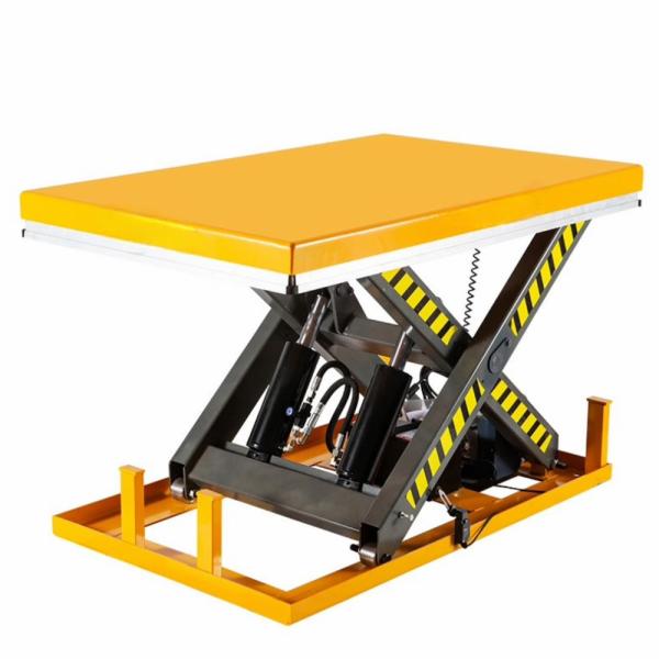 1 - 4 Ton Hydraulic Scissor Lift Table Small Electric Scissor Lift Platform