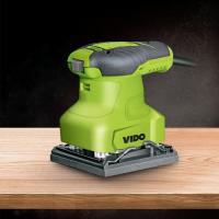 Máquina de lixar 230W elétrica de madeira orbital ergonômica, projeto ergonômico, aperto muito macio e fácil para todos.