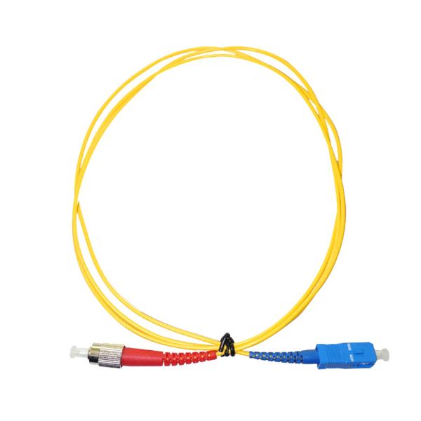 гибкий провод FC UPC оптического волокна G655 4m к симплексу одиночного режима