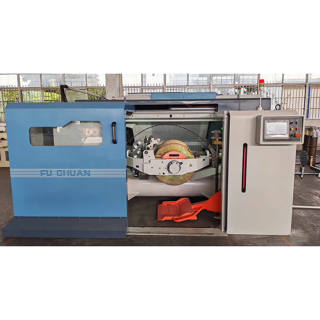 FC-800 Auto High-Speed Copper Wire Bunching Machine Cable Double Twisting