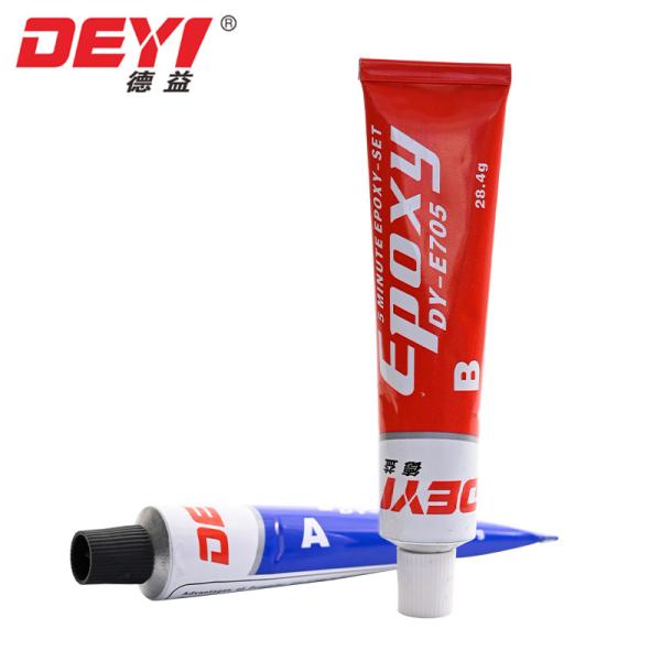 5 Minute Fast Curing Epoxy Glue Black And White Gel For Electric Machinery