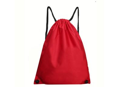 Waterproof Polyester Sports Backpacks Promotional Logo Print Muslin Material