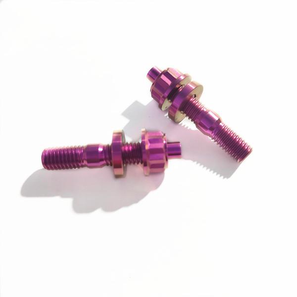Titânio Stud Kits para rodas M10x45mm M12x54mm Para corridas de automóveis