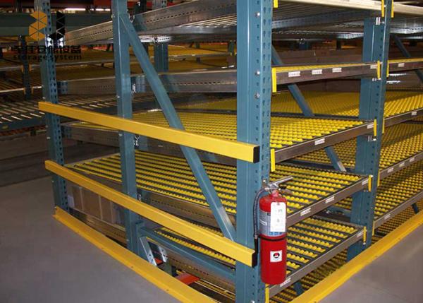 Freestanding Industrial Steel Storage Racks Maximum 1500kg Carton Flow Racks
