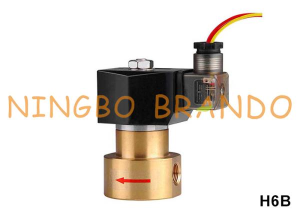 90 bar válvula de solenoide de latão de alta pressão para água gás de ar 1/4' 3/8' 1/2' 24V 220V
