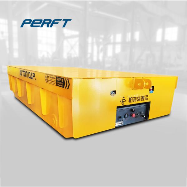 Overseas Service Heavy Load Automatic Transfer Carts for Steel Factory