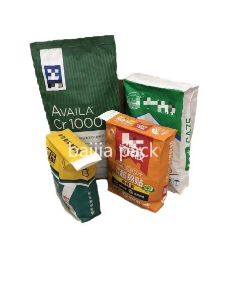 Logotipo personalizado Sacos de papel industrial à prova de umidade até 7 cores de impressão