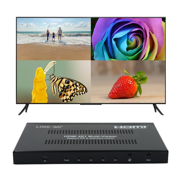 1080P 4 Channels HDMI Multi Viewer Signal Quad HDMI Multiviewer 4x1