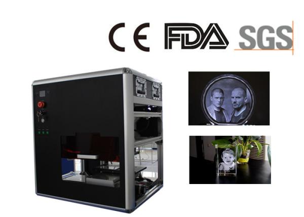 Diode Pumped 532nm 3D Laser Engraving Machine with 800 -1200 DPI Resolution