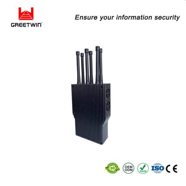 Каналы блокатора 6 сигнала телефона UHF VHF 2.5dBi WiFi Lojack 20m