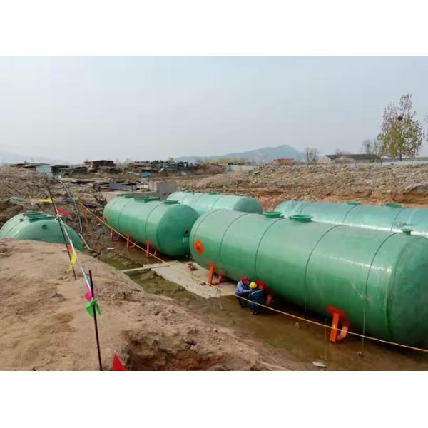 FRP Storage Tanks Water Machine Package Sewage Treatment Plant Device Septic Tank plant infactory