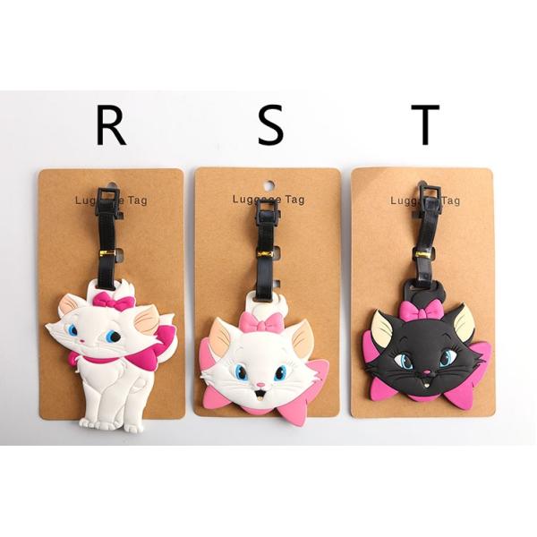 2018 super design customized luggage tag/baggage tag rubber loop manufacturer