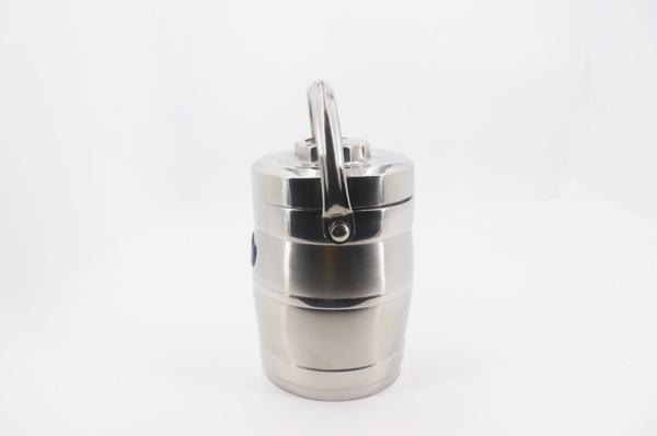 Food Grade Stainless Steel Bento Lunch Box , Stainless Steel Food Containers 1.0L