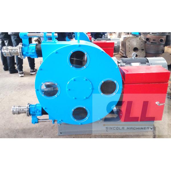 Food Liquid Peristaltic Hose Pump , Peristaltic Concrete Pump 18000~28000 L/H