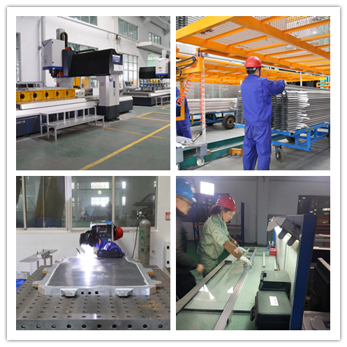 Cover / Enclosure Extruded Aluminum Extrusions For Electronics In Black