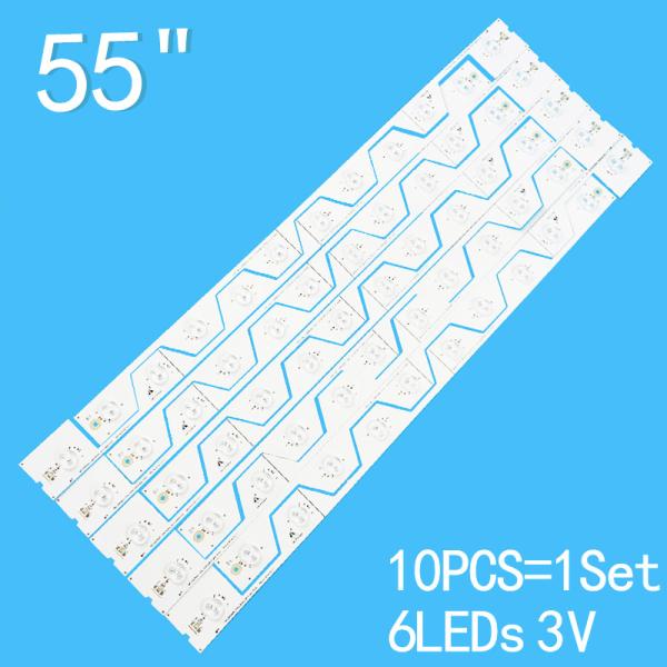 55UA6406W LV550NDEL TCL TV Backlight 55E5800 55FA3203 55FA3213 Light Strip
