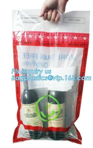 ICAO Duty Free Packaging, STEBs Bags, Custom Airport Store, Retail Shop Security Bags, Tamper Evident Proof