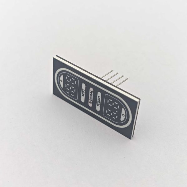 Multi-color Ultra-thin Custom 7 Segment Led Display For E-cigarette