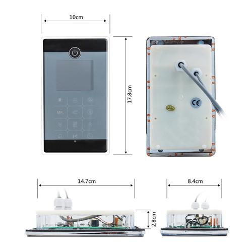 Floor Mounted Commercial Steam Room Equipment IPX5 Waterproof ROHS Certification