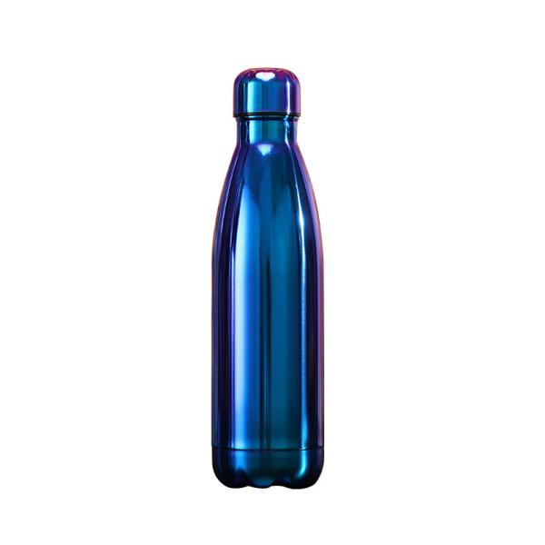 UV Coated Self Cleaning Color Changing Stainless Steel Insulated Thermos Bottle OEM ODM