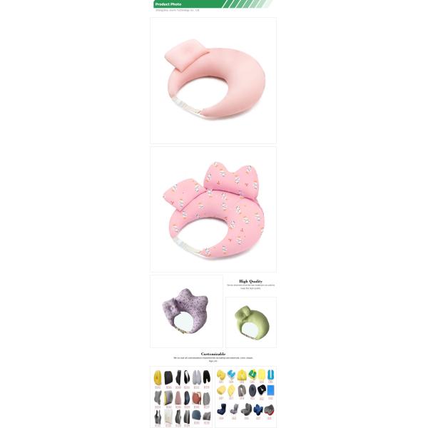 U Shaped Maternity Support Cushion Customized for Pregnant Women and Washable Cover