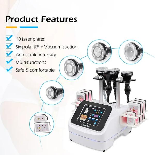 Ultrasonic Fat Cavitation Lipo Rf Body Slimming Machine Lose Weight Non-Surgically